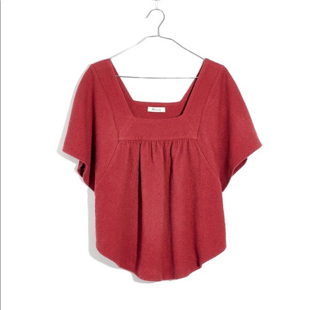 Madewell Texture & Thread Butterfly Top